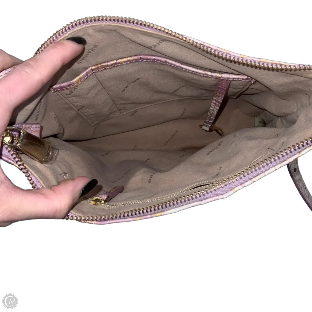 Crossbody Designer By Brahmin, Size: Medium