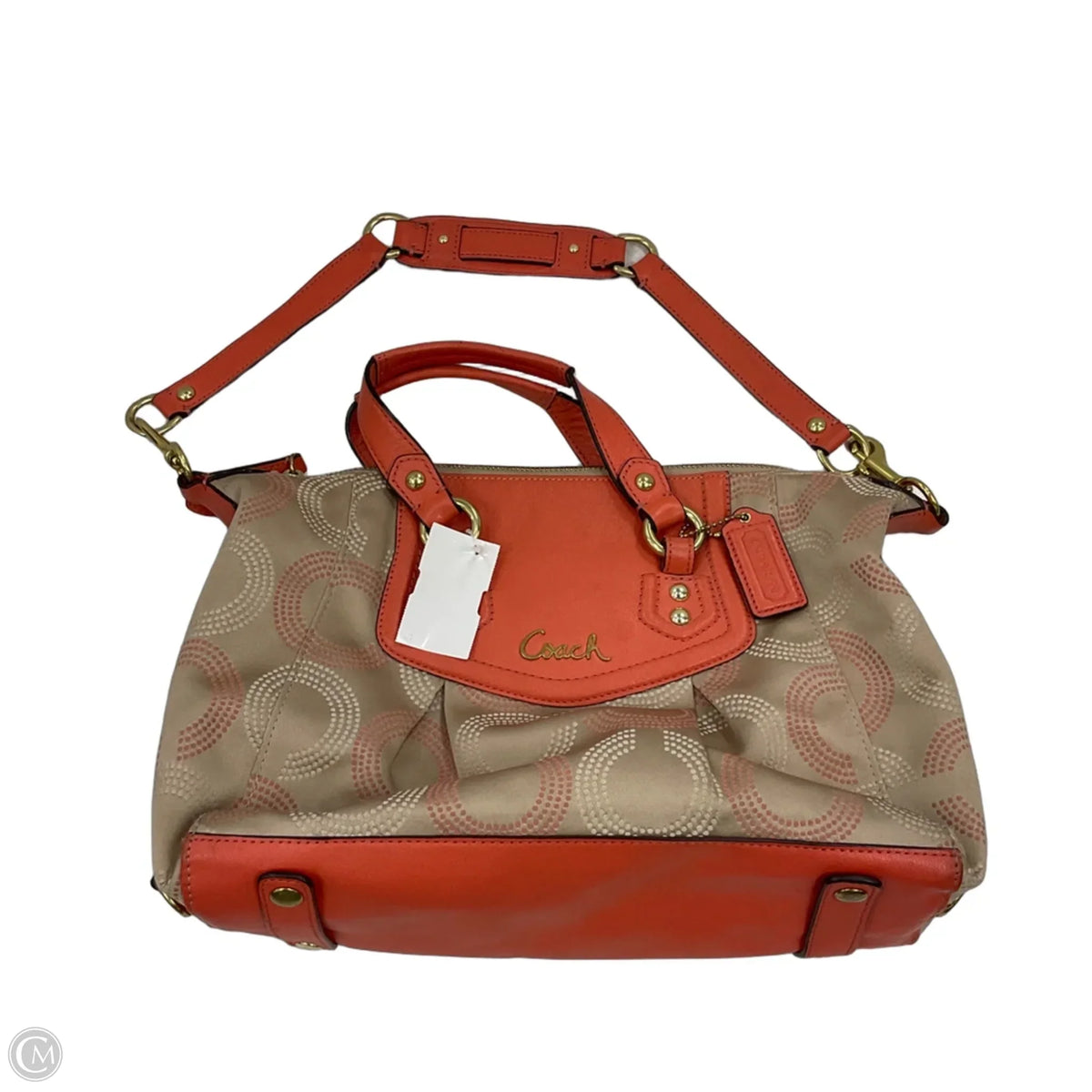 Handbag Designer By Coach, Size: Medium