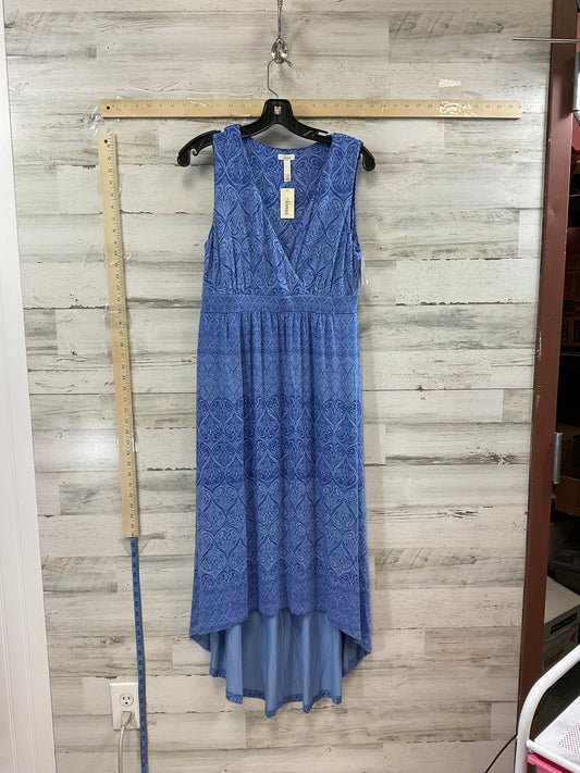 Blue Dress Casual Maxi Soma, Size M