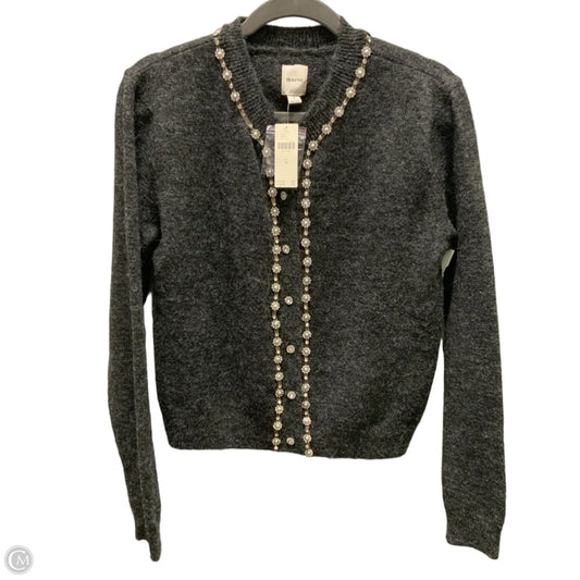 Sweater Cardigan By Maeve In Grey, Size: M