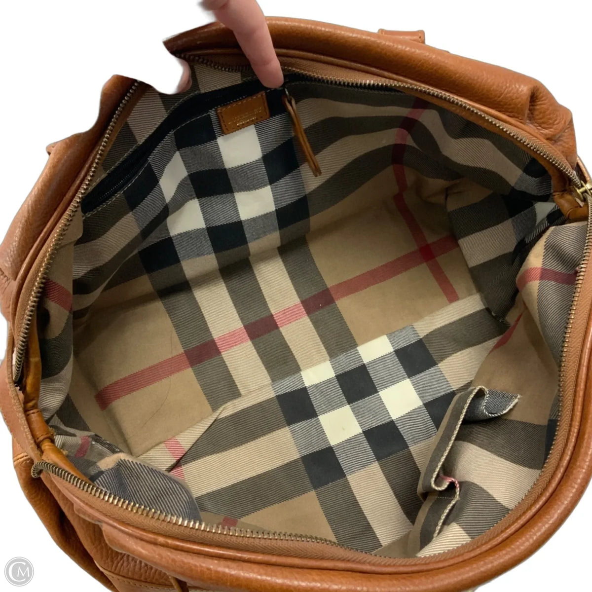 Handbag Luxury Designer By Burberry, Size: Medium