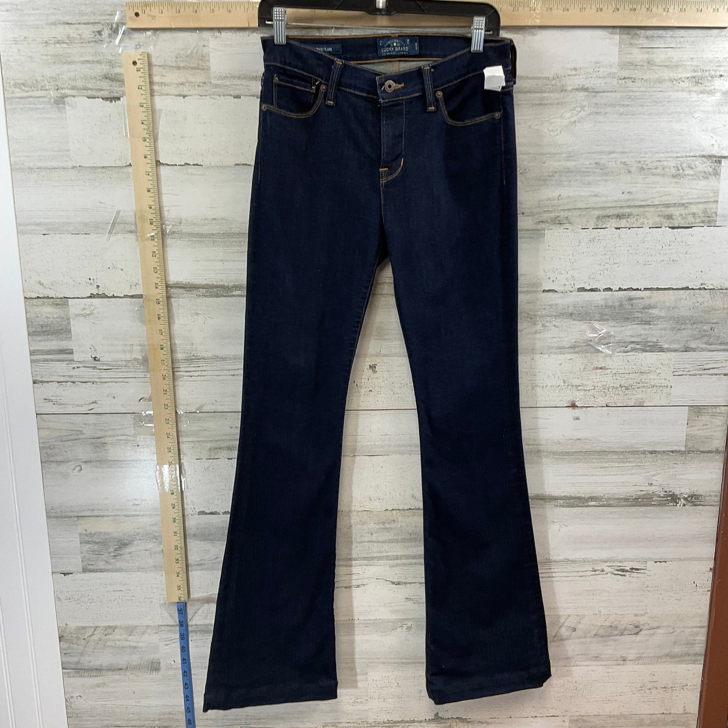 Blue Denim Jeans Flared Lucky Brand, Size 6
