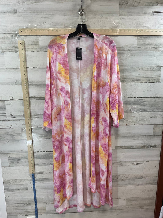 Pink & Yellow Kimono Torrid, Size 4x
