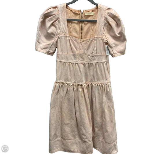 Dress Casual Short By Ulla Johnson In Pink Denim, Size: Xxs