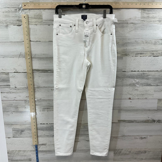 White Jeans Skinny J. Crew, Size 10