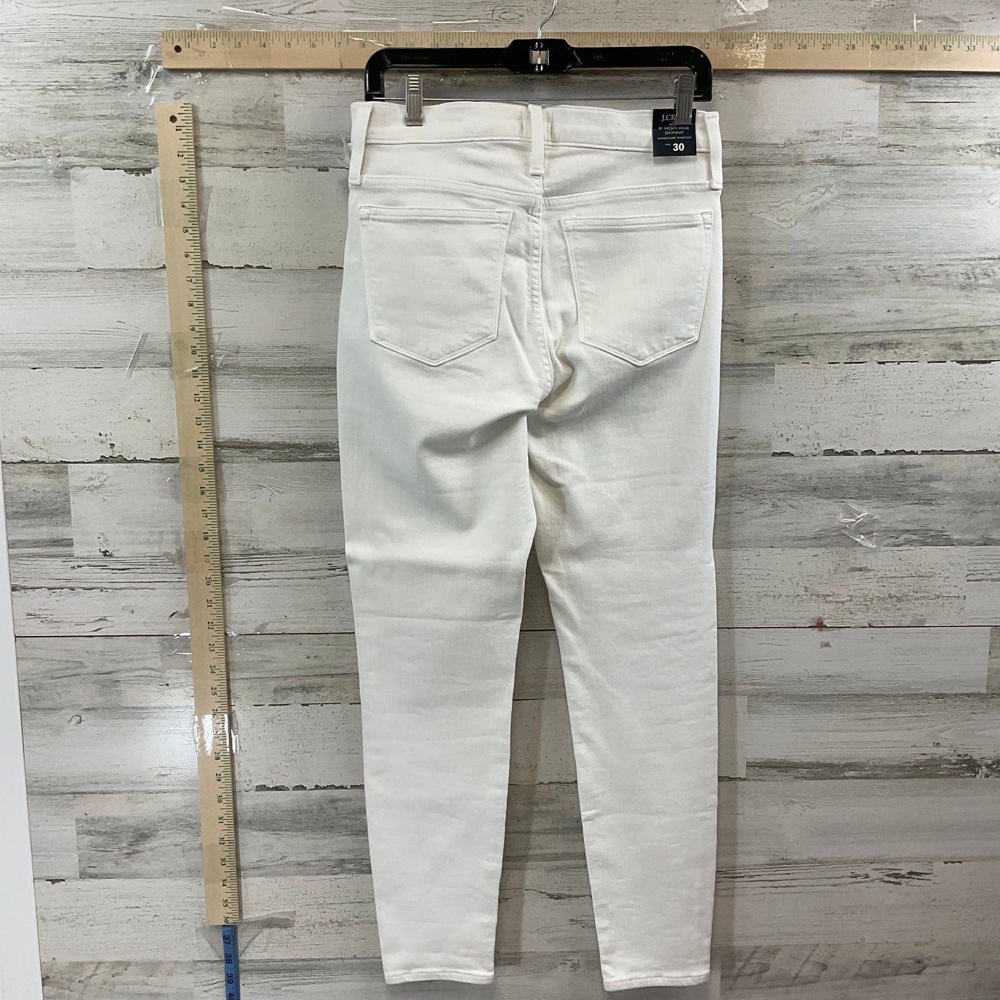 White Jeans Skinny J. Crew, Size 10
