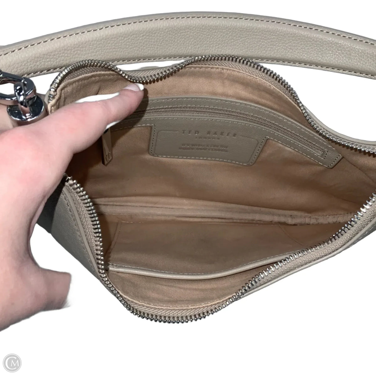 Crossbody Leather By Ted Baker, Size: Medium