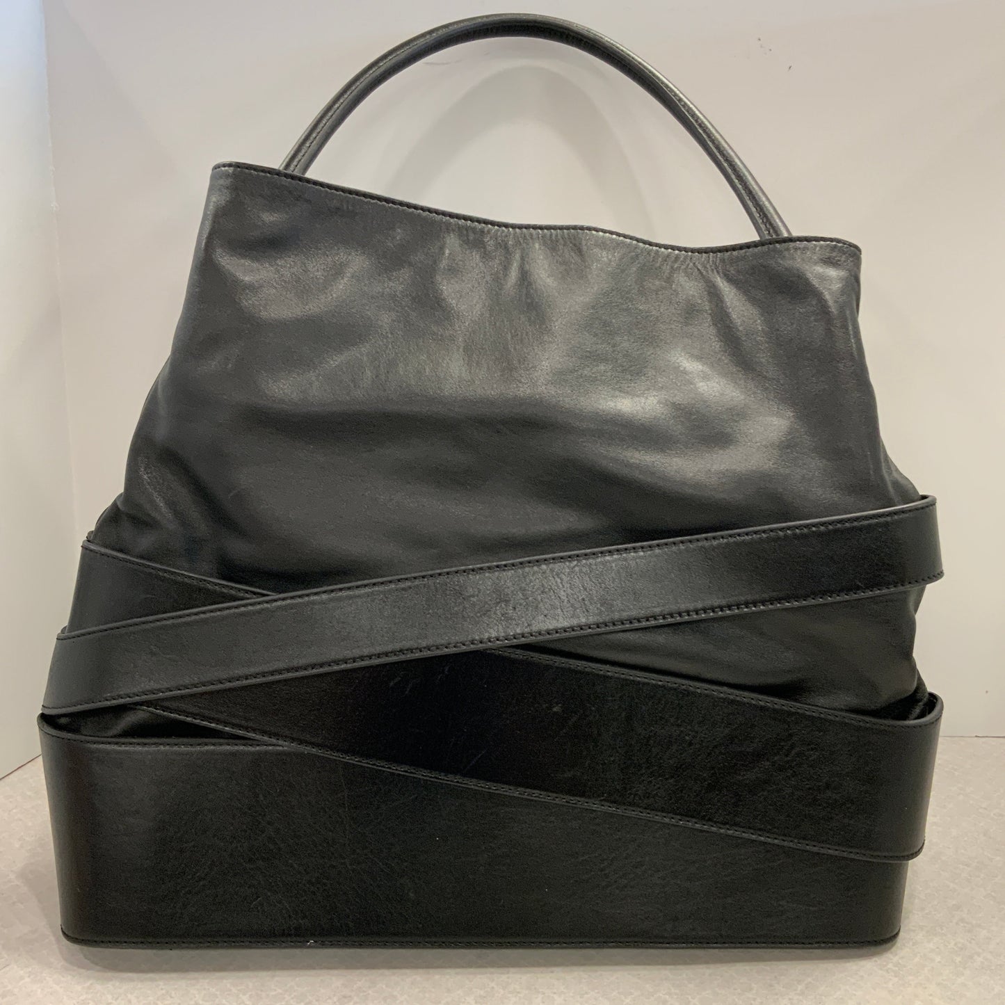 Handbag Leather By Zac By Zac Posen, Size: Large