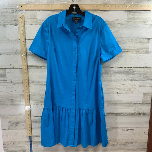 Blue Dress Casual Short Donna Morgan, Size M