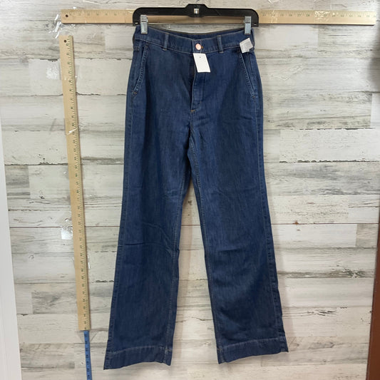 Blue Denim Jeans Wide Leg J. Crew, Size 0