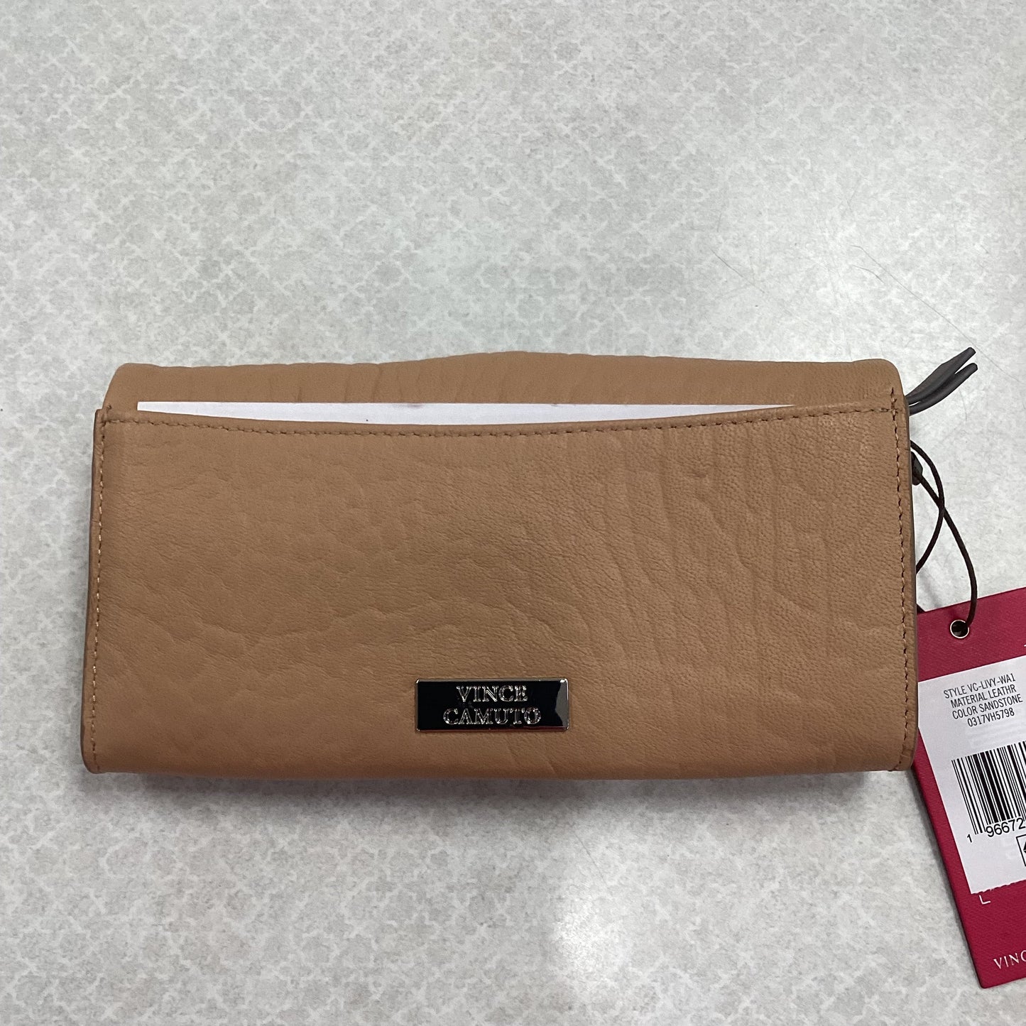 Wallet Leather Vince Camuto, Size Large