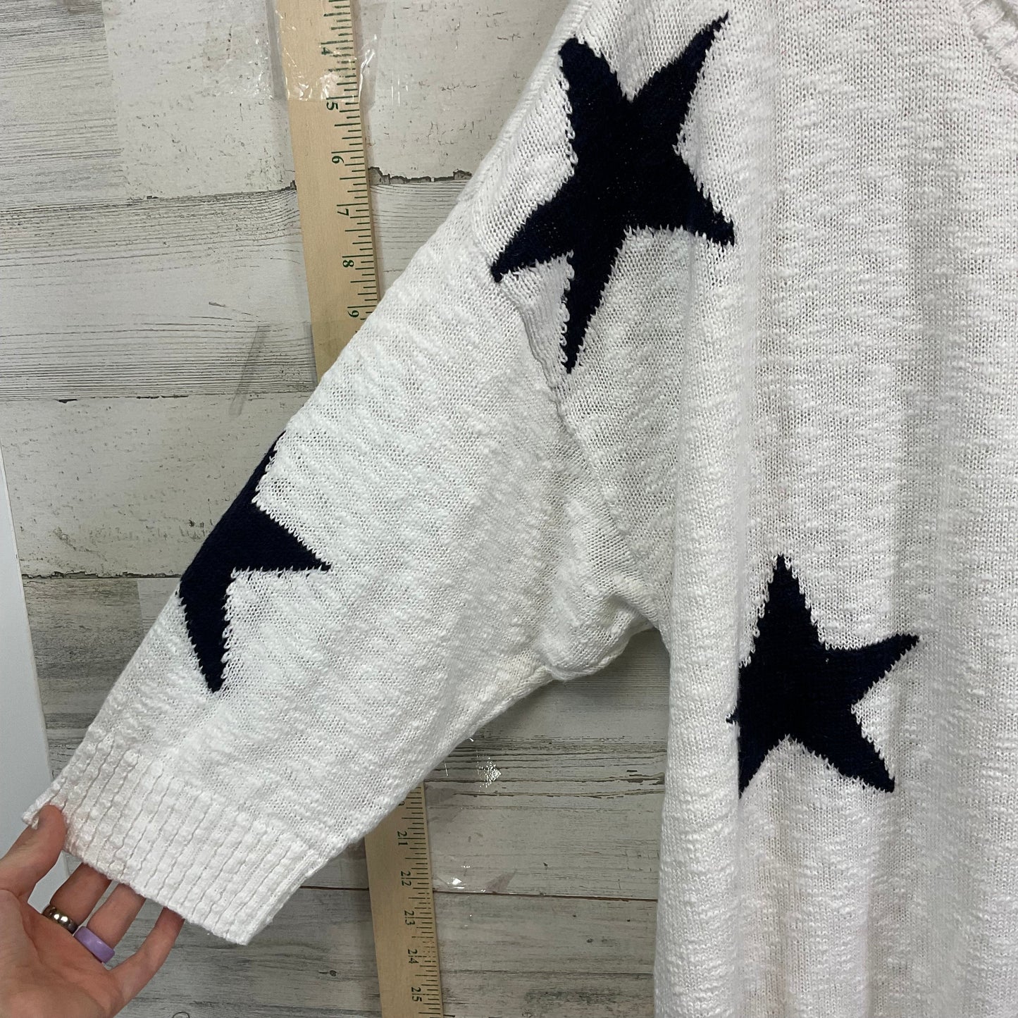 Blue & White Sweater Lane Bryant, Size 4x