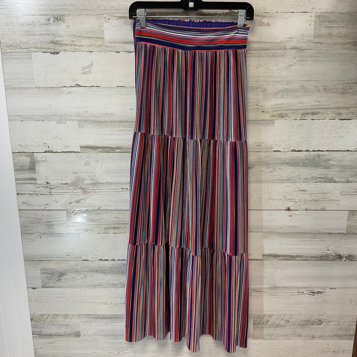 Skirt Maxi By Allison Joy In Blue & Red, Size: Xs