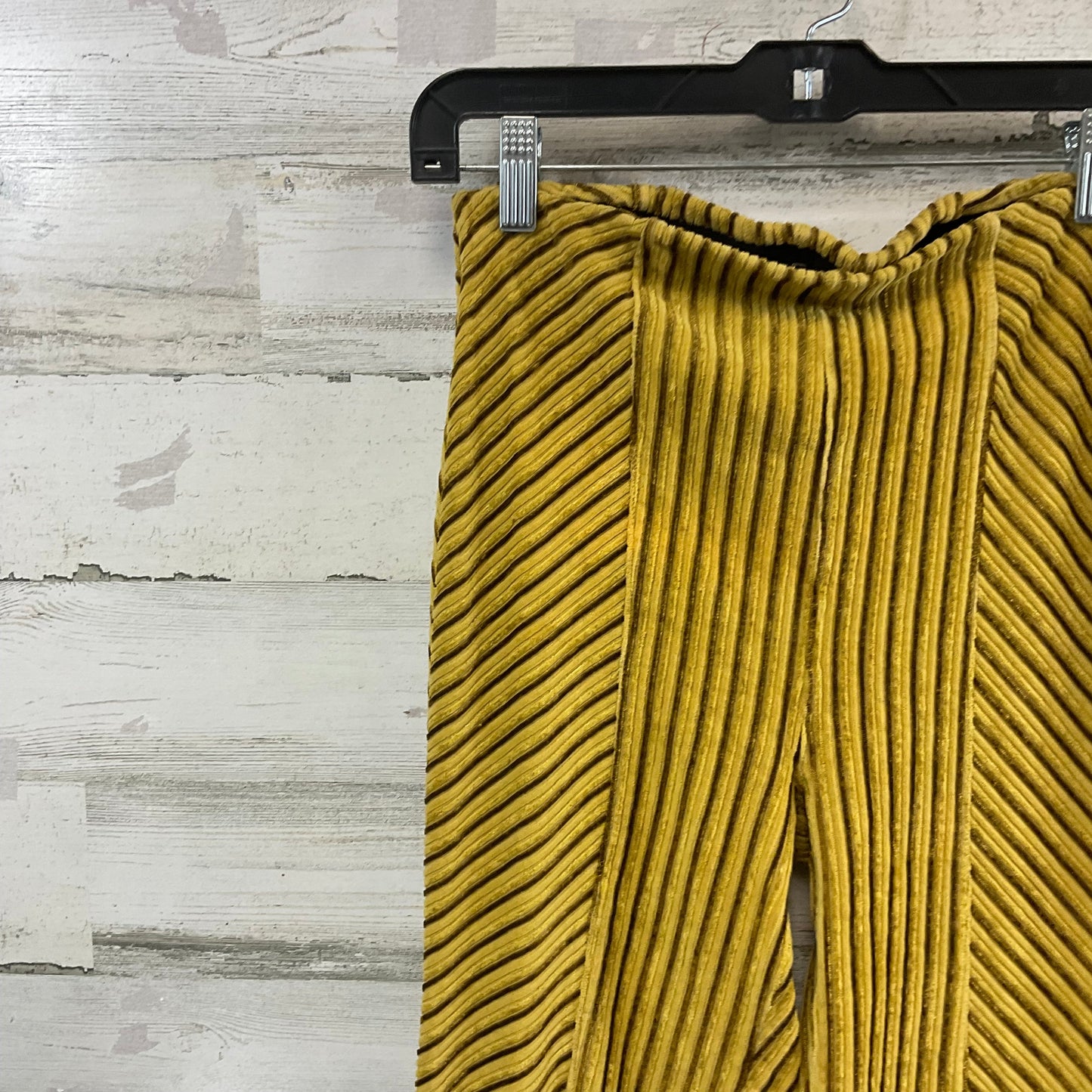 Pants Wide Leg By Free People In Yellow, Size: S