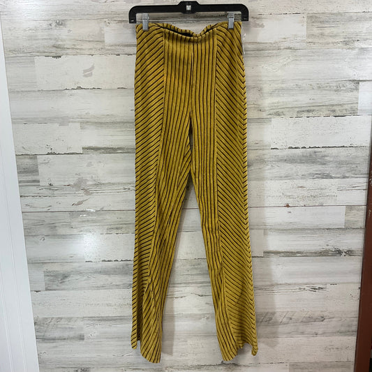 Pants Wide Leg By Free People In Yellow, Size: S