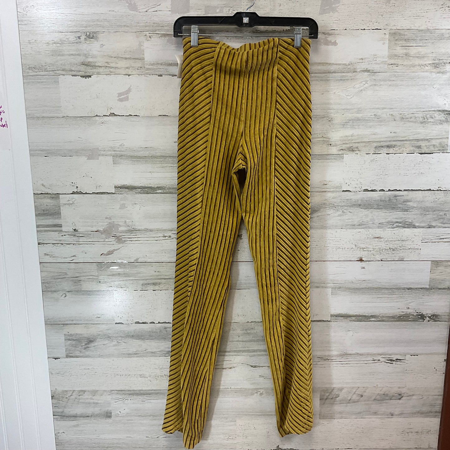 Pants Wide Leg By Free People In Yellow, Size: S