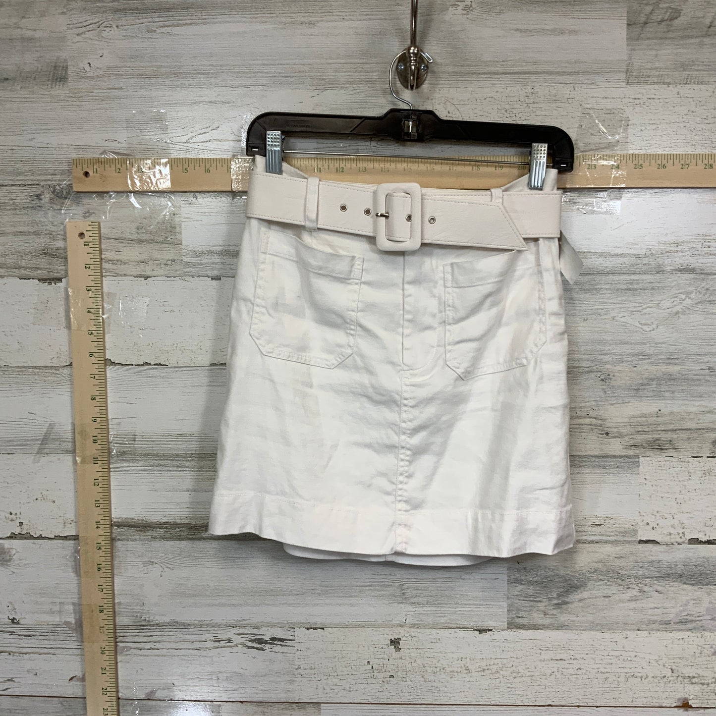 White Skirt Mini & Short Maeve, Size Xs