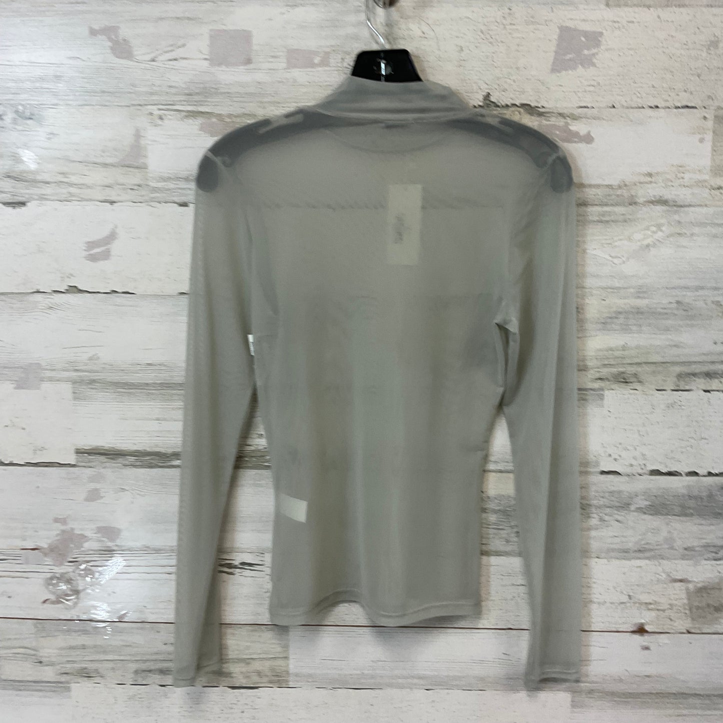 Top Long Sleeve By NLT In Grey, Size: S