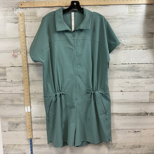 Green Romper Lululemon, Size L