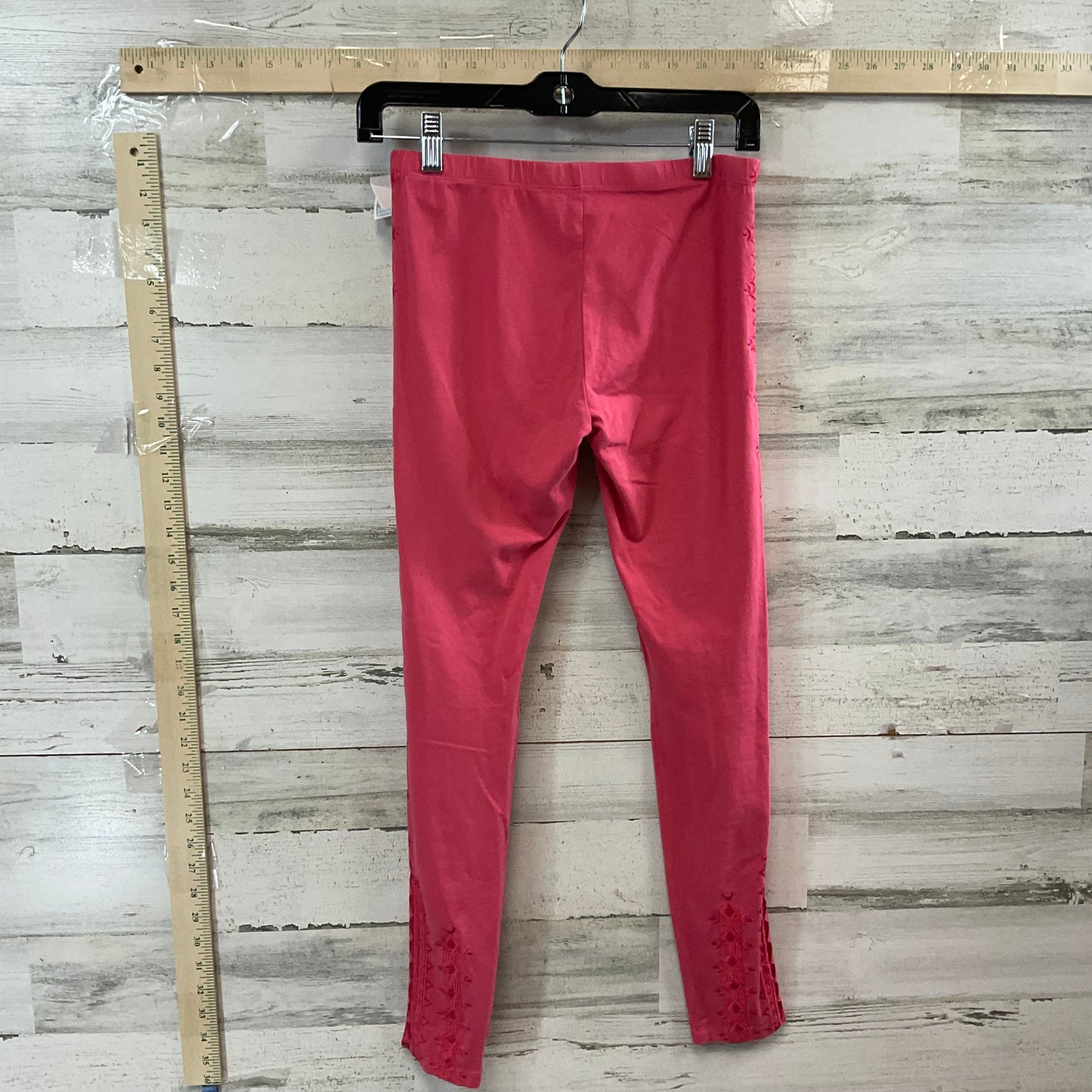 Red Pants Leggings Johnny Was, Size Xs