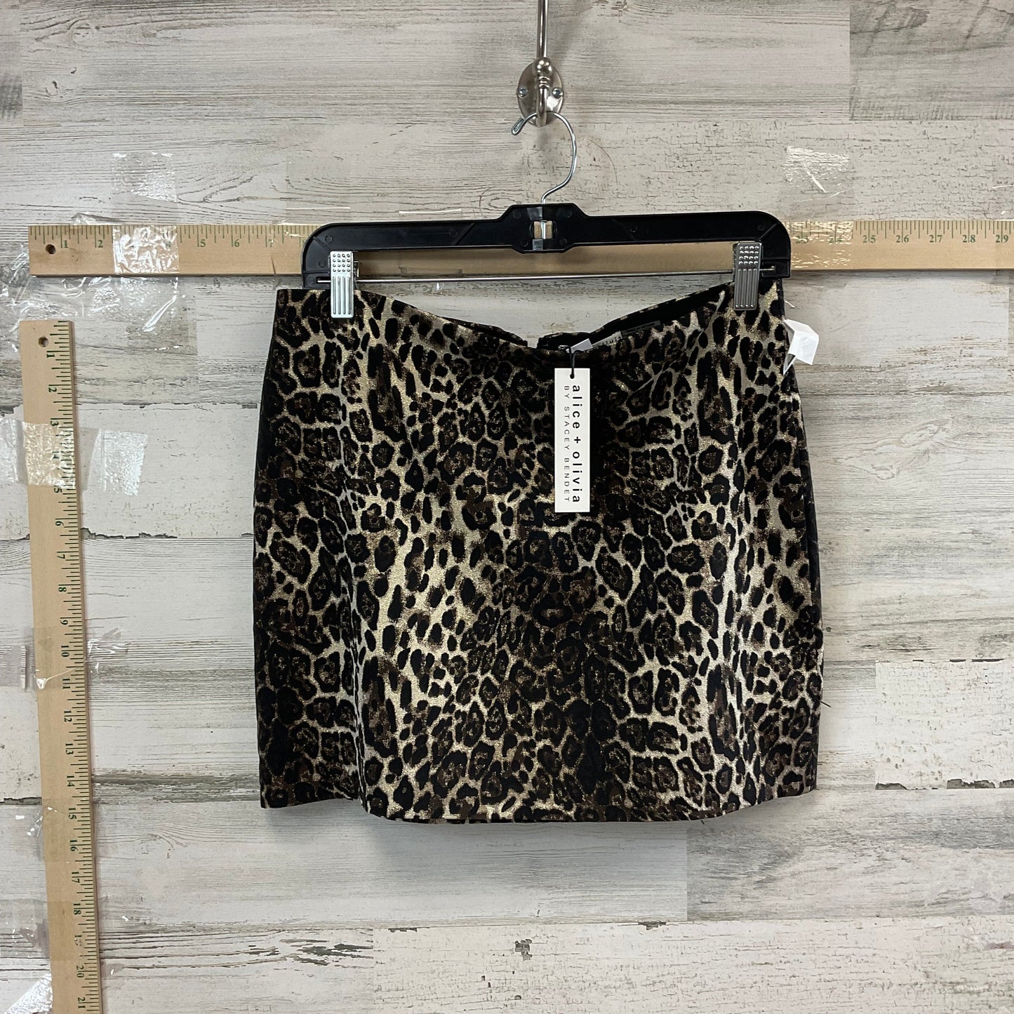 Animal Print Skirt Mini & Short Alice + Olivia, Size 10