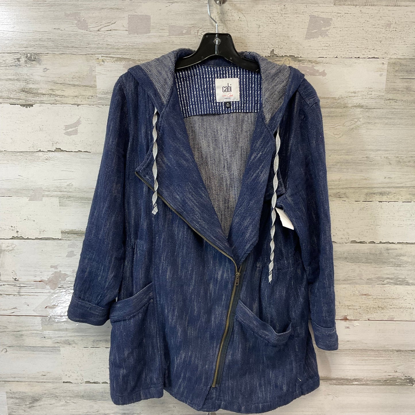 Jacket Other By Cabi In Blue, Size: M