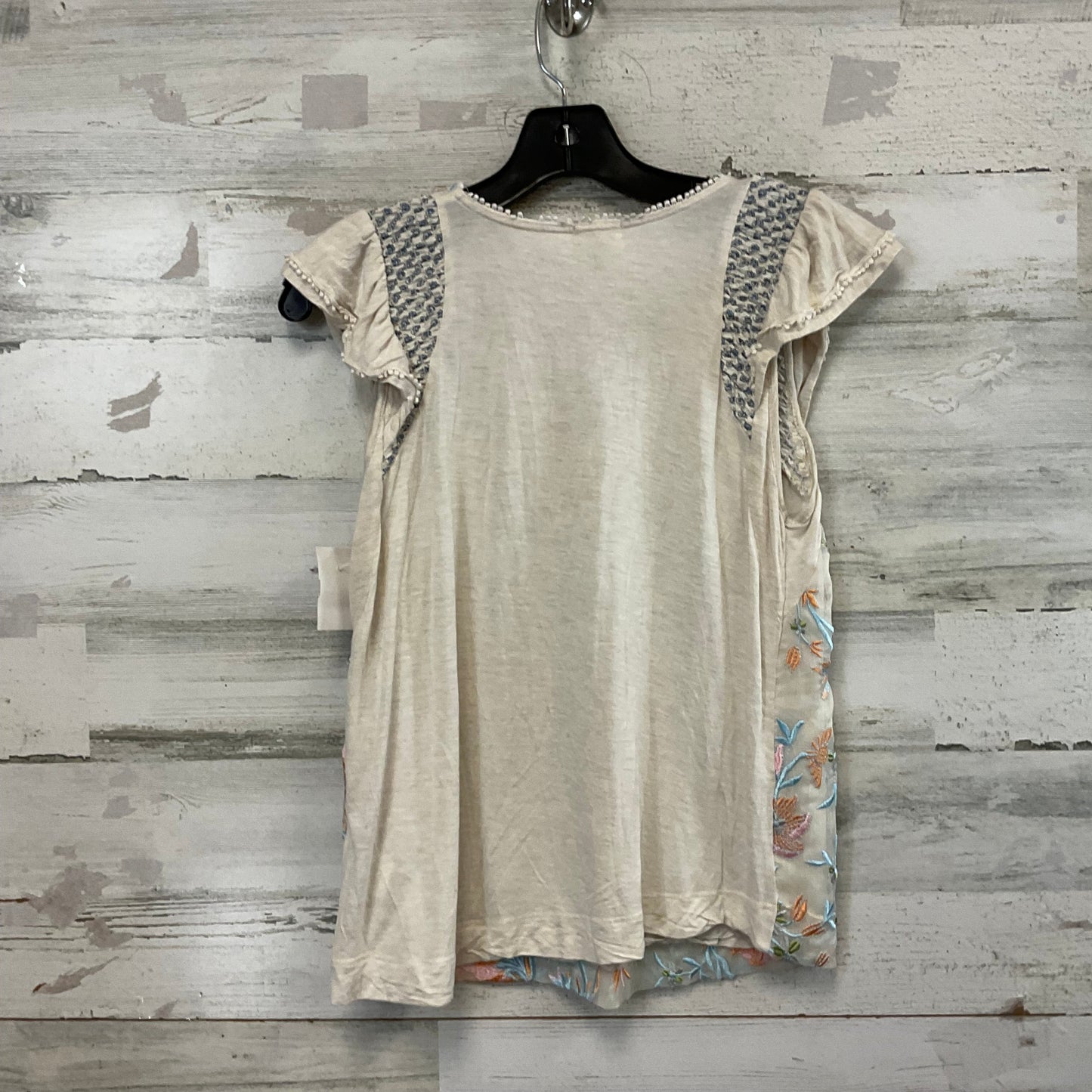 Top Sleeveless By Tiny In Cream, Size: S