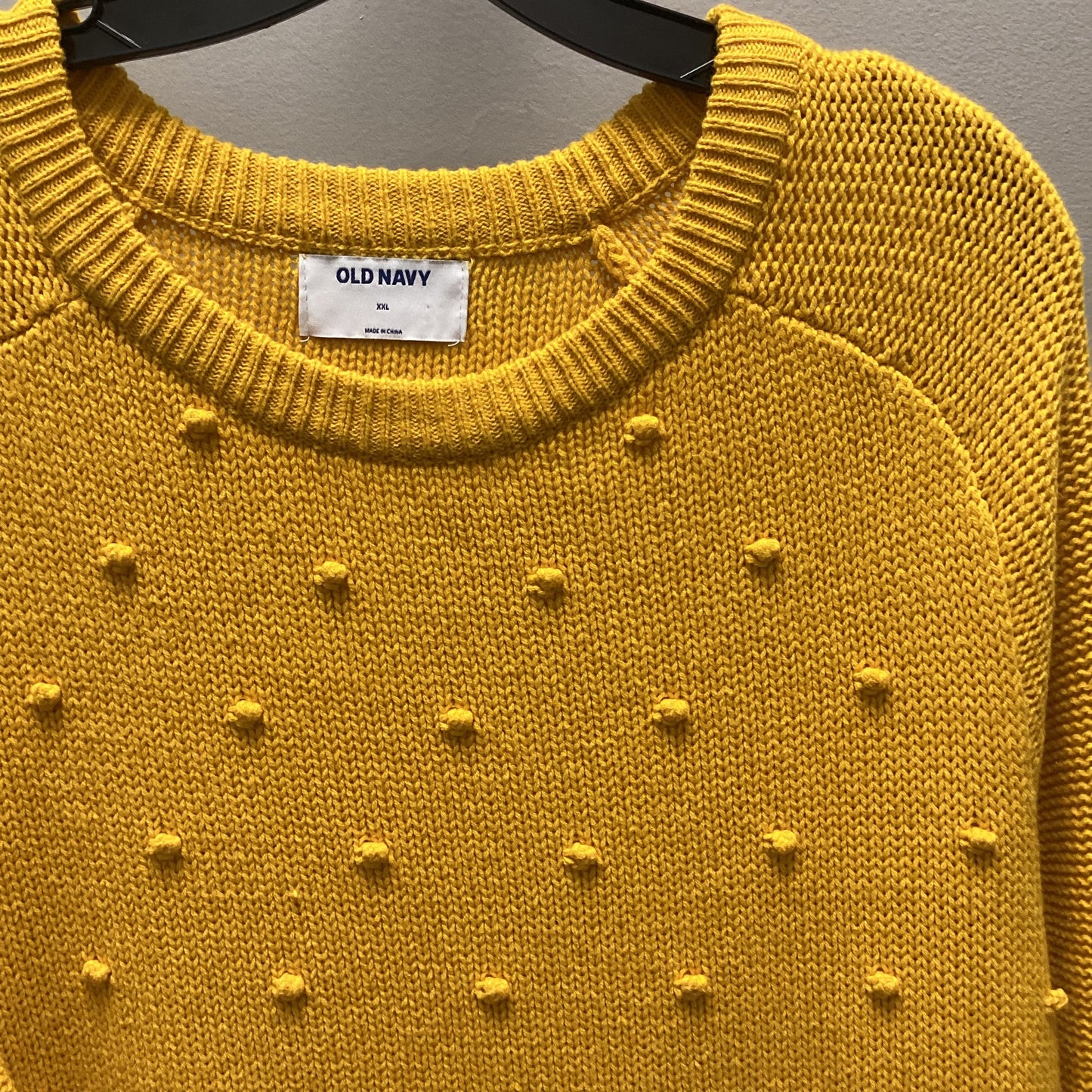 Sweater By Old Navy In Yellow, Size: Xxl