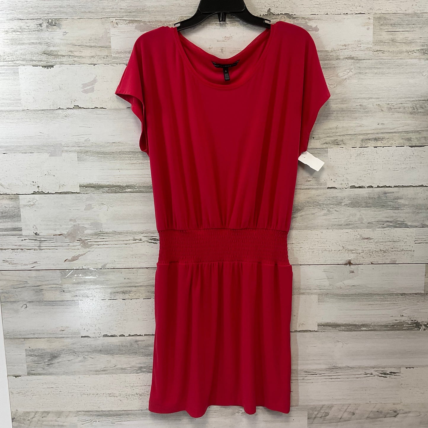 Dress Casual Short By White House Black Market In Red, Size: S