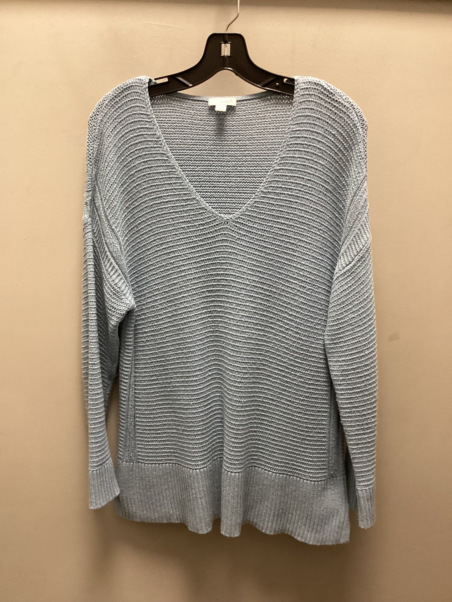 Sweater By Pure Jill In Blue, Size: M