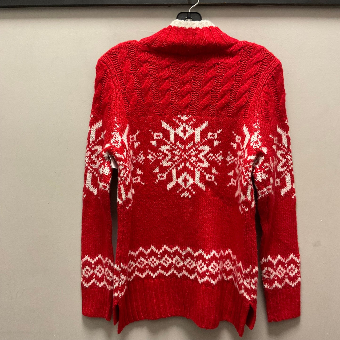 Sweater By Talbots In Red, Size: Petite   S