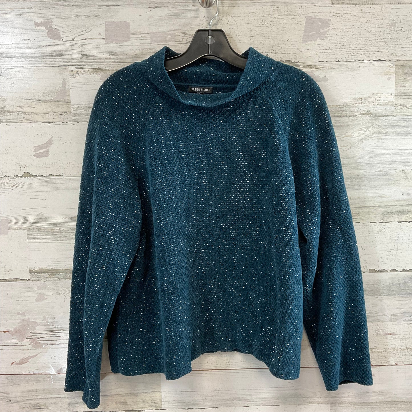 Sweater By Eileen Fisher In Blue, Size: L