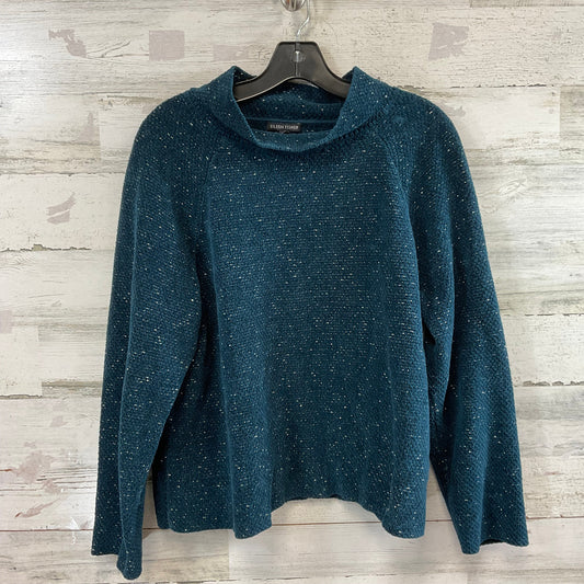 Sweater By Eileen Fisher In Blue, Size: L