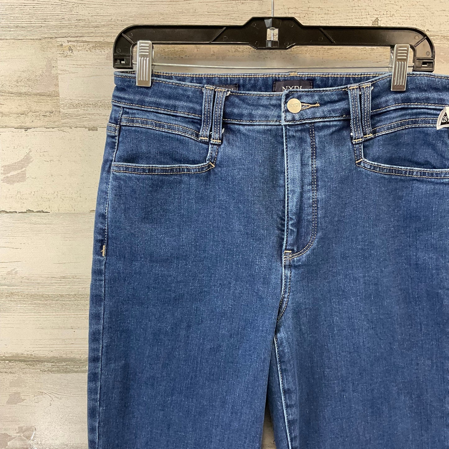 Jeans Straight By Not Your Daughters Jeans In Blue Denim, Size: 6