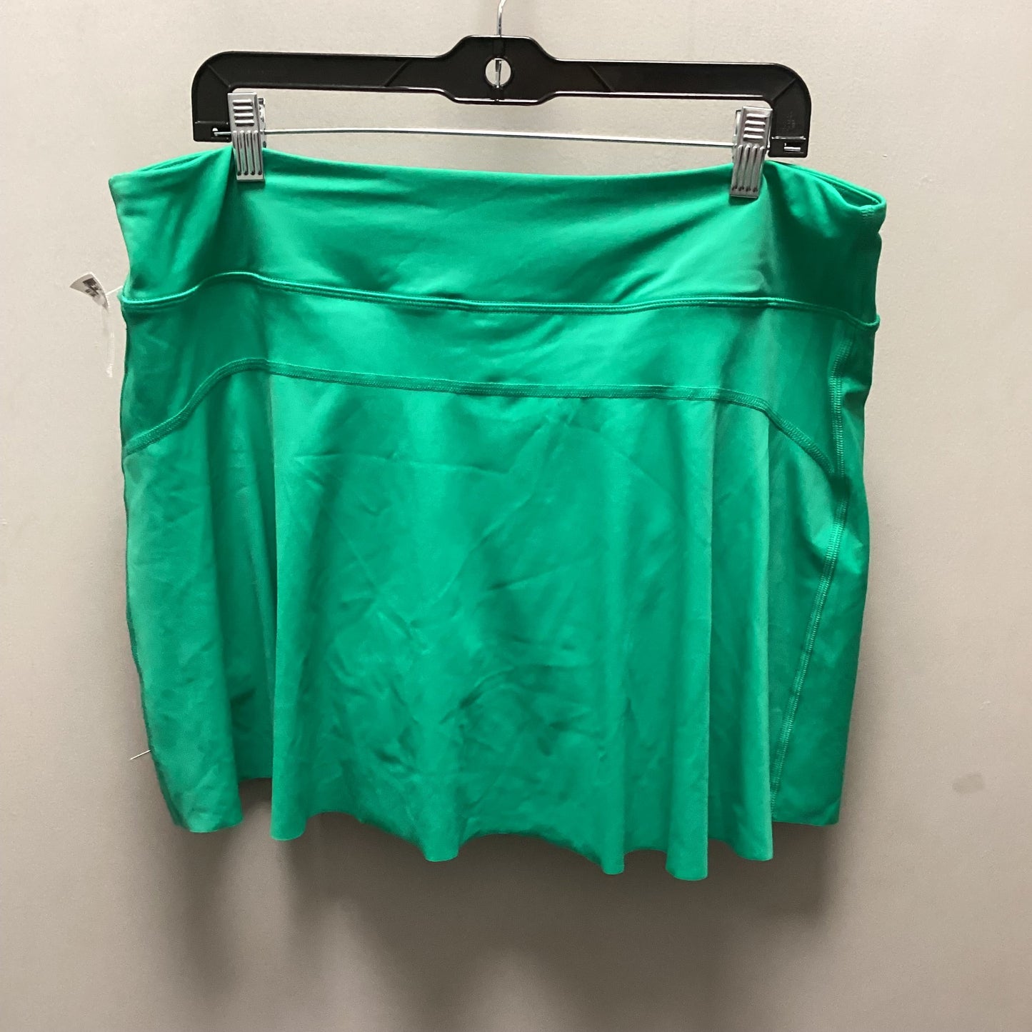 Athletic Skort By Members Mark In Green, Size: Xxl