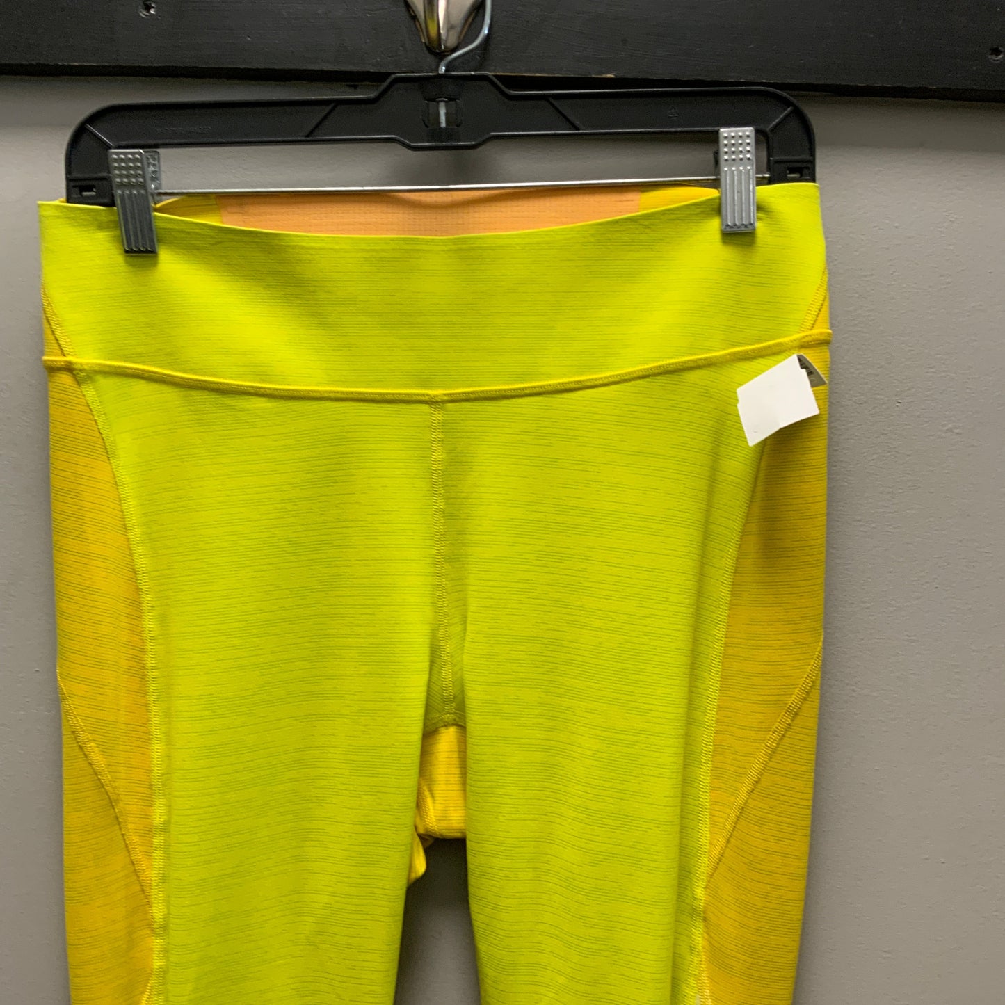 Athletic Leggings By Outdoor Voices In Yellow, Size: L