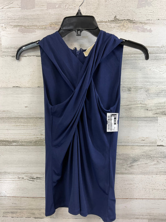 Top Sleeveless By Michael By Michael Kors In Blue, Size: Xs