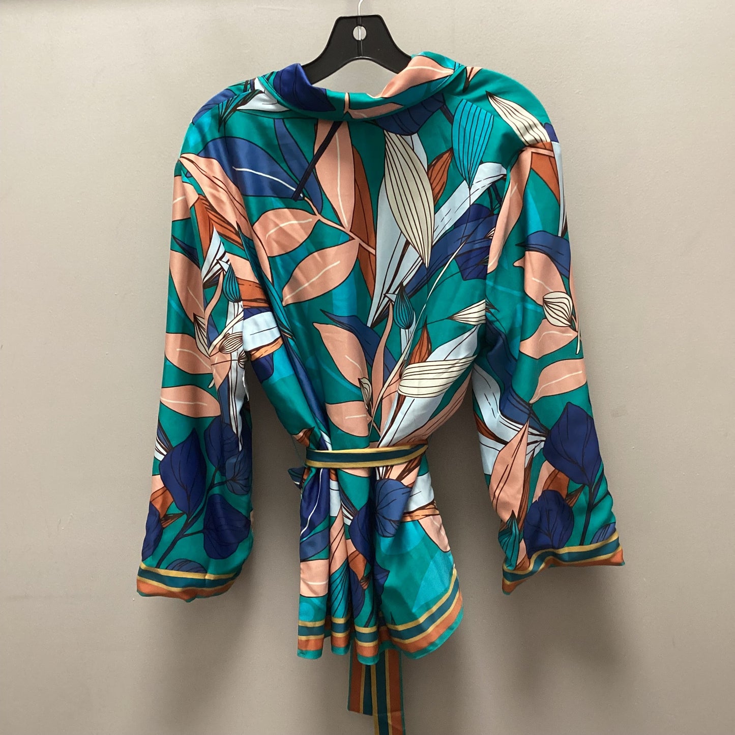 Jacket Other By Nine West Apparel In Blue & Green, Size: M