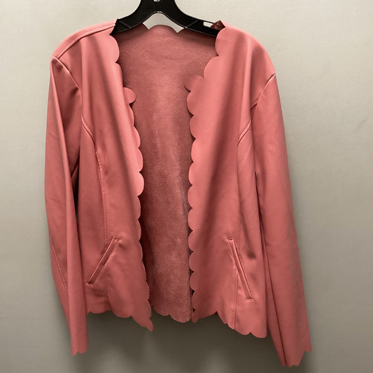 Jacket Other By Clothes Mentor In Pink, Size: L