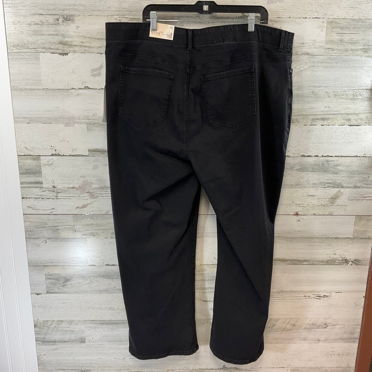 Jeans Wide Leg By Not Your Daughters Jeans In Black Denim, Size: 3x