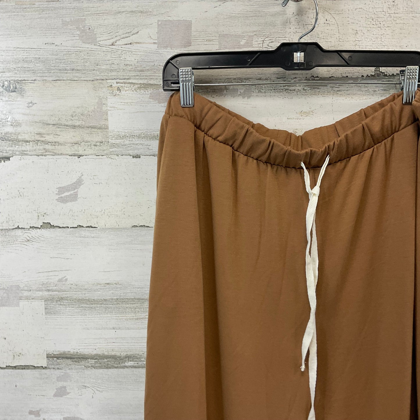 Pants Joggers By Zenana Outfitters In Brown, Size: 3x