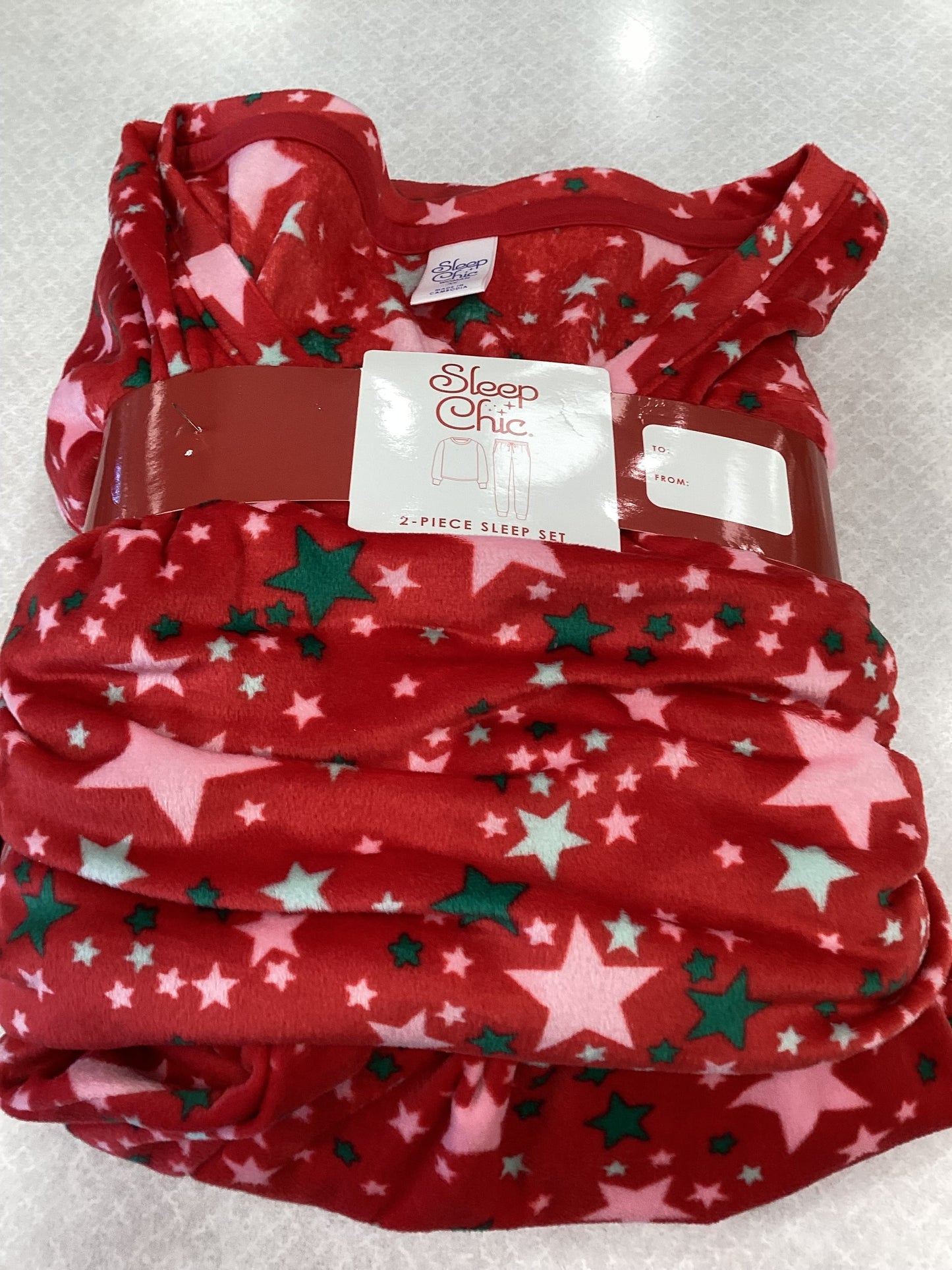 Pajamas 2pc By sleep chic  In Red, Size: 3x