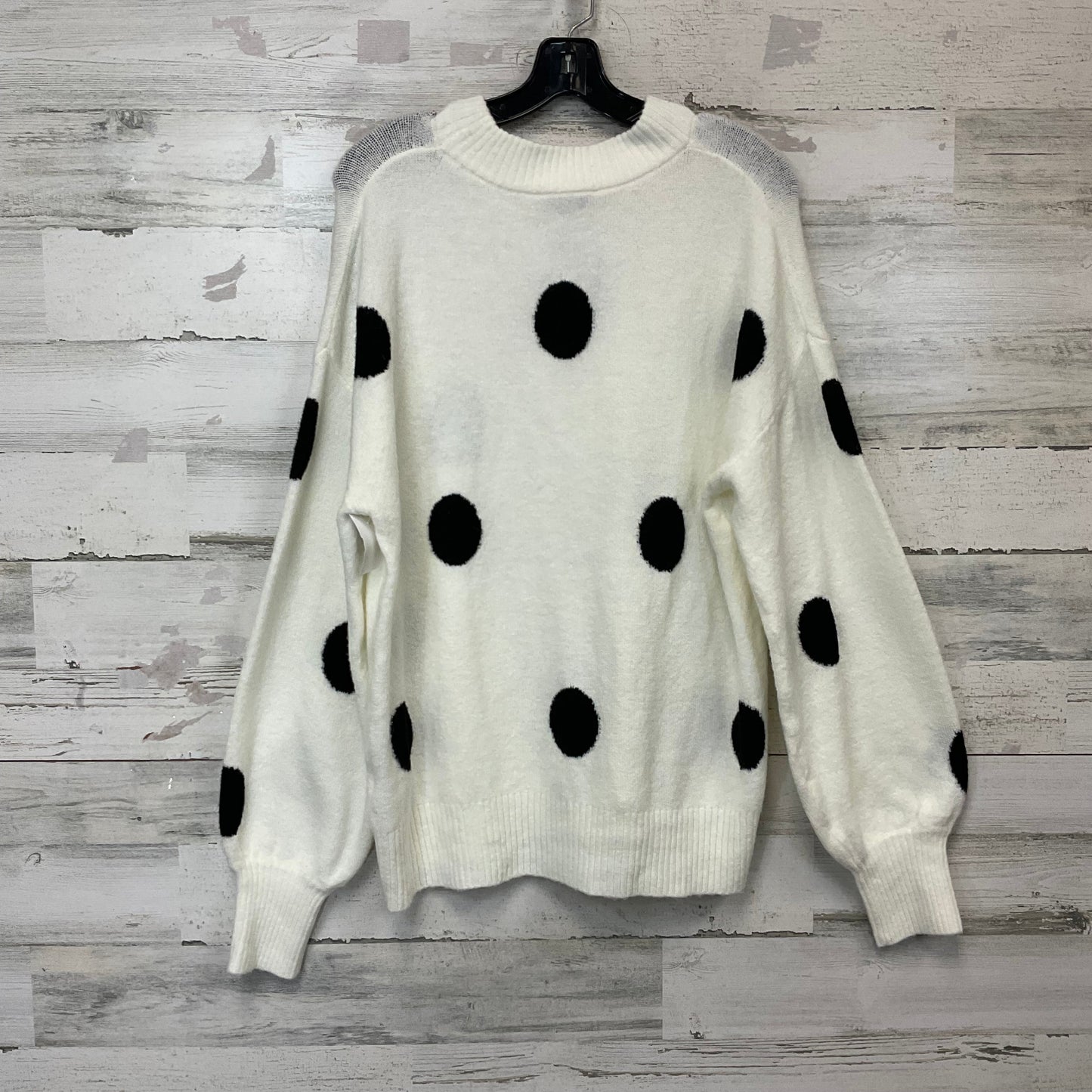 Sweater By Gilli In White, Size: S