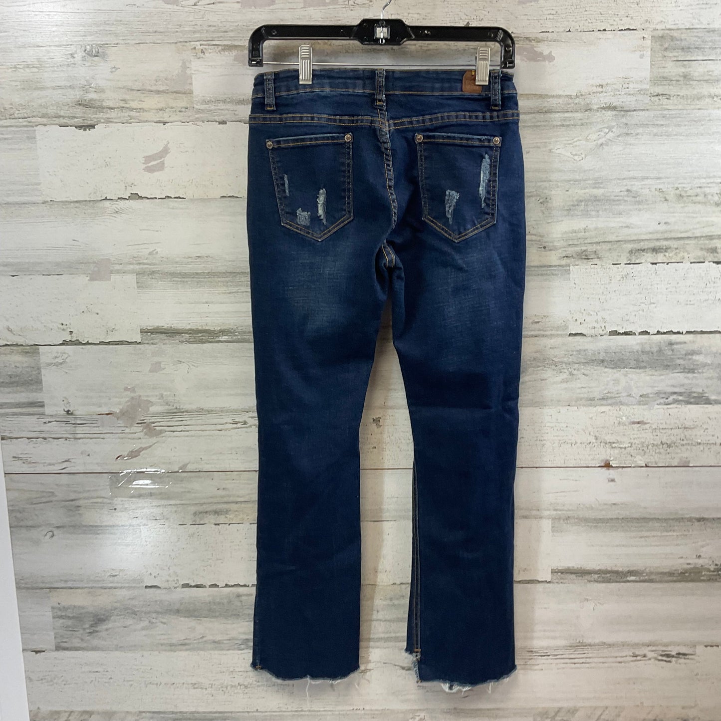 Jeans Straight By Pol In Blue Denim, Size: M