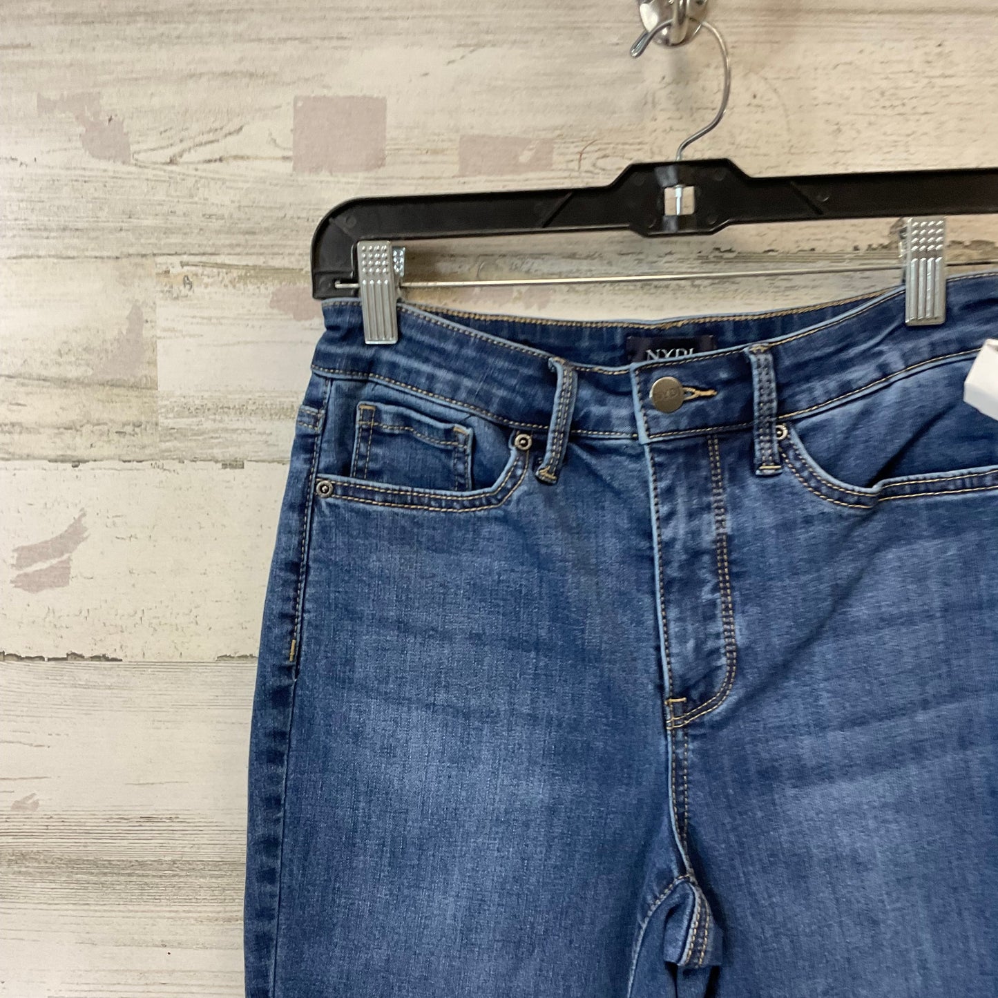 Jeans Straight By Not Your Daughters Jeans In Blue Denim, Size: 0