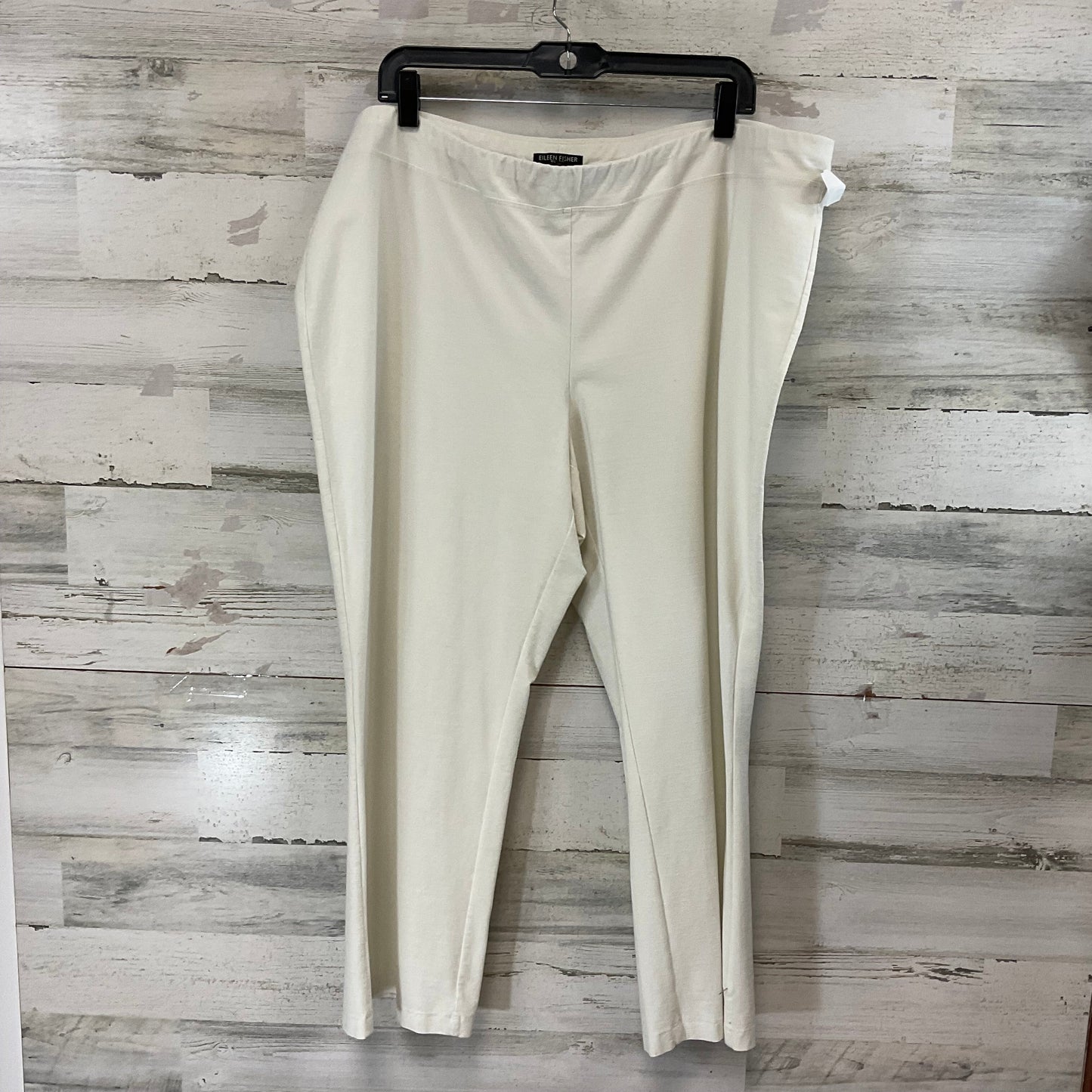 Pants Other By Eileen Fisher In Cream, Size: 2x