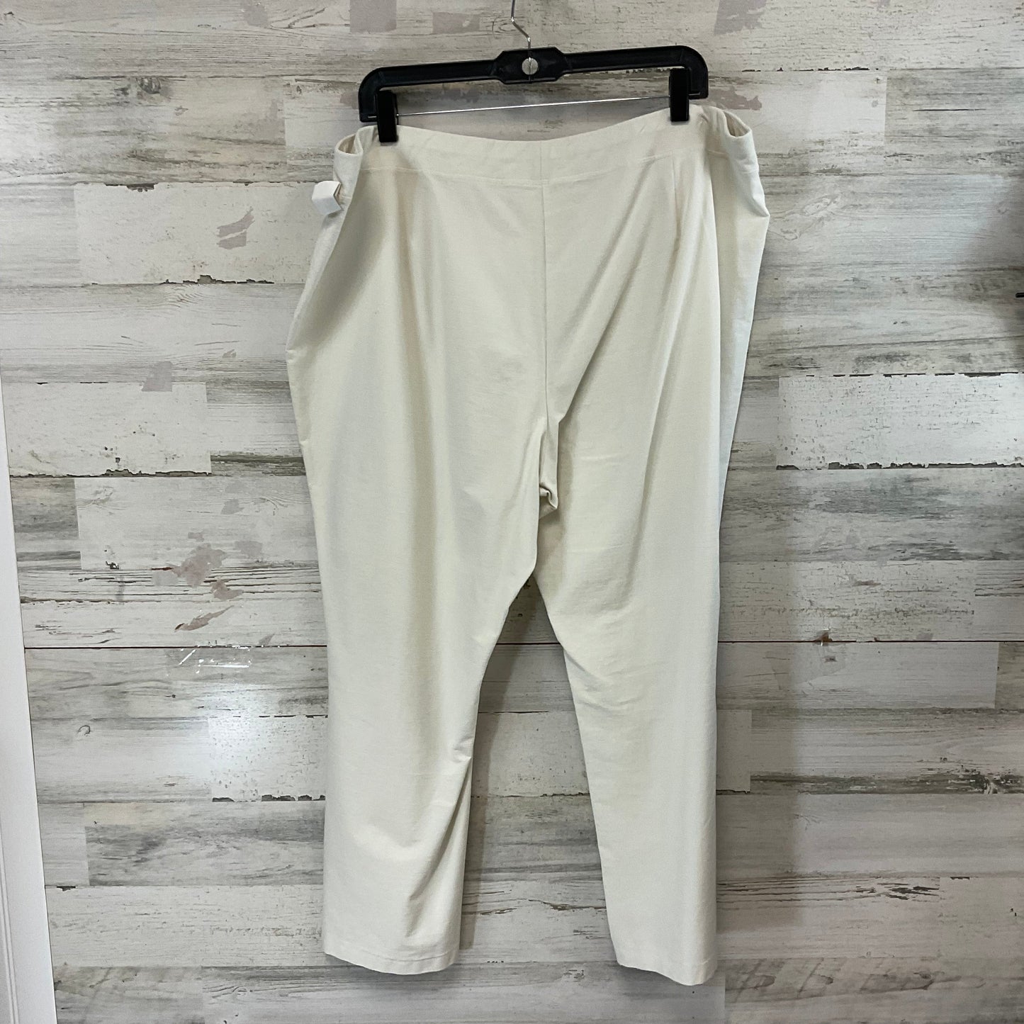 Pants Other By Eileen Fisher In Cream, Size: 2x