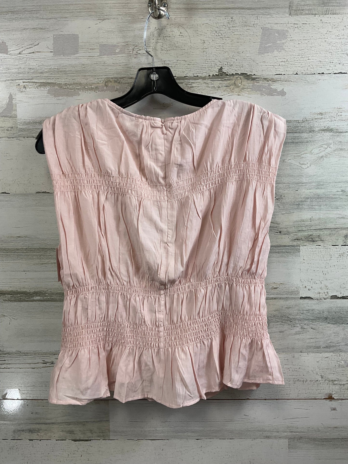 Top Sleeveless By H&m In Pink, Size: S