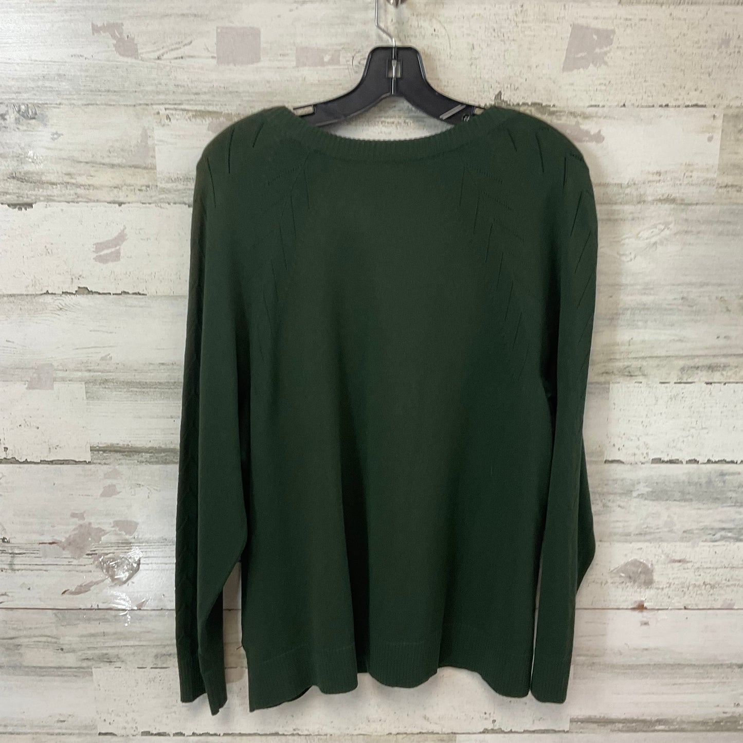 Sweater Cardigan By Cj Banks In Green, Size: XL