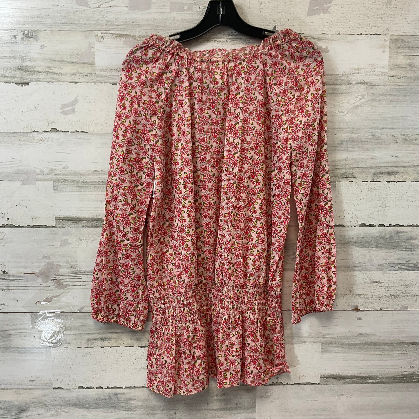 Top Long Sleeve By Sundance In Pink & Red, Size: S